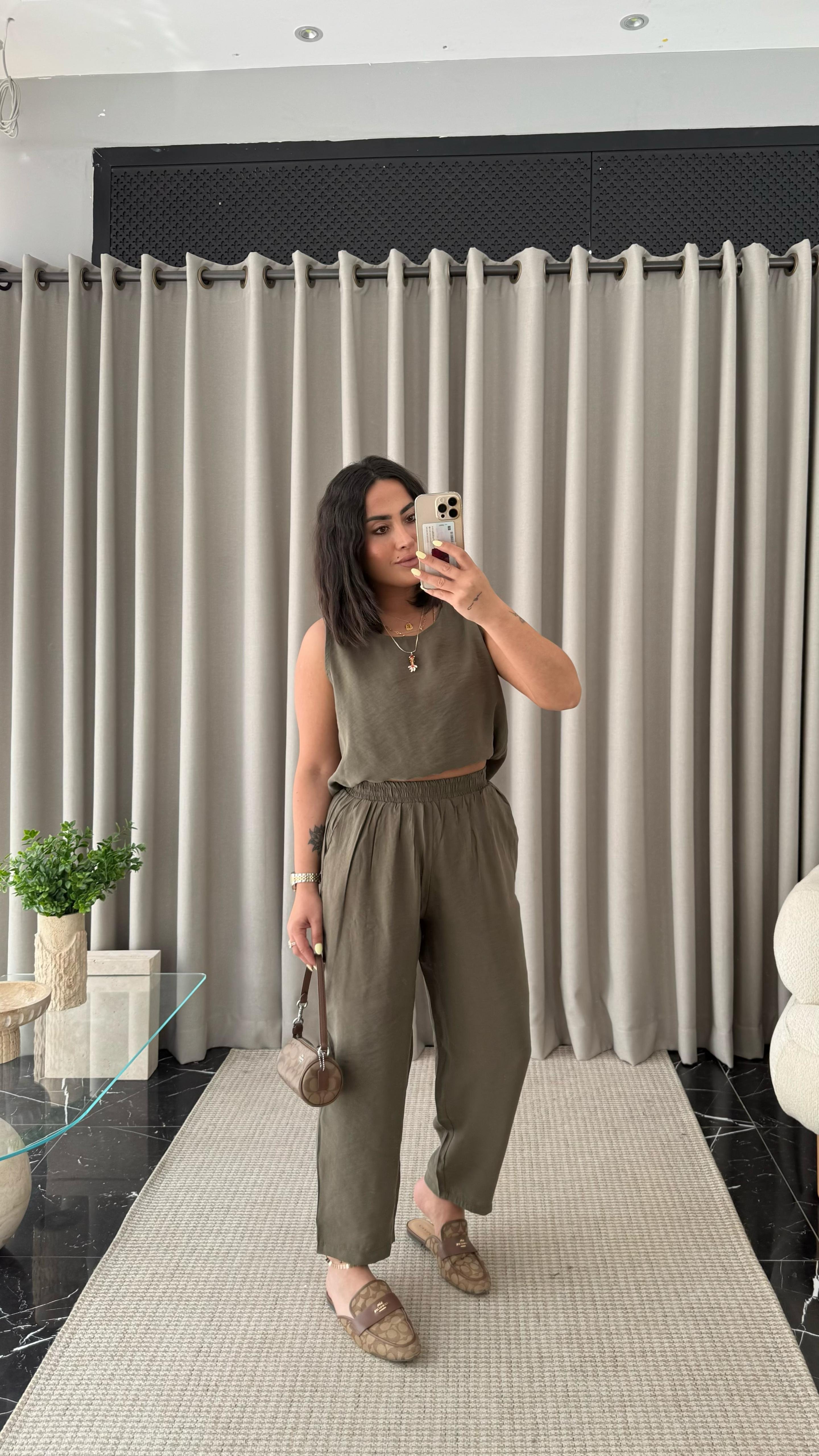 Tencel Takım Haki