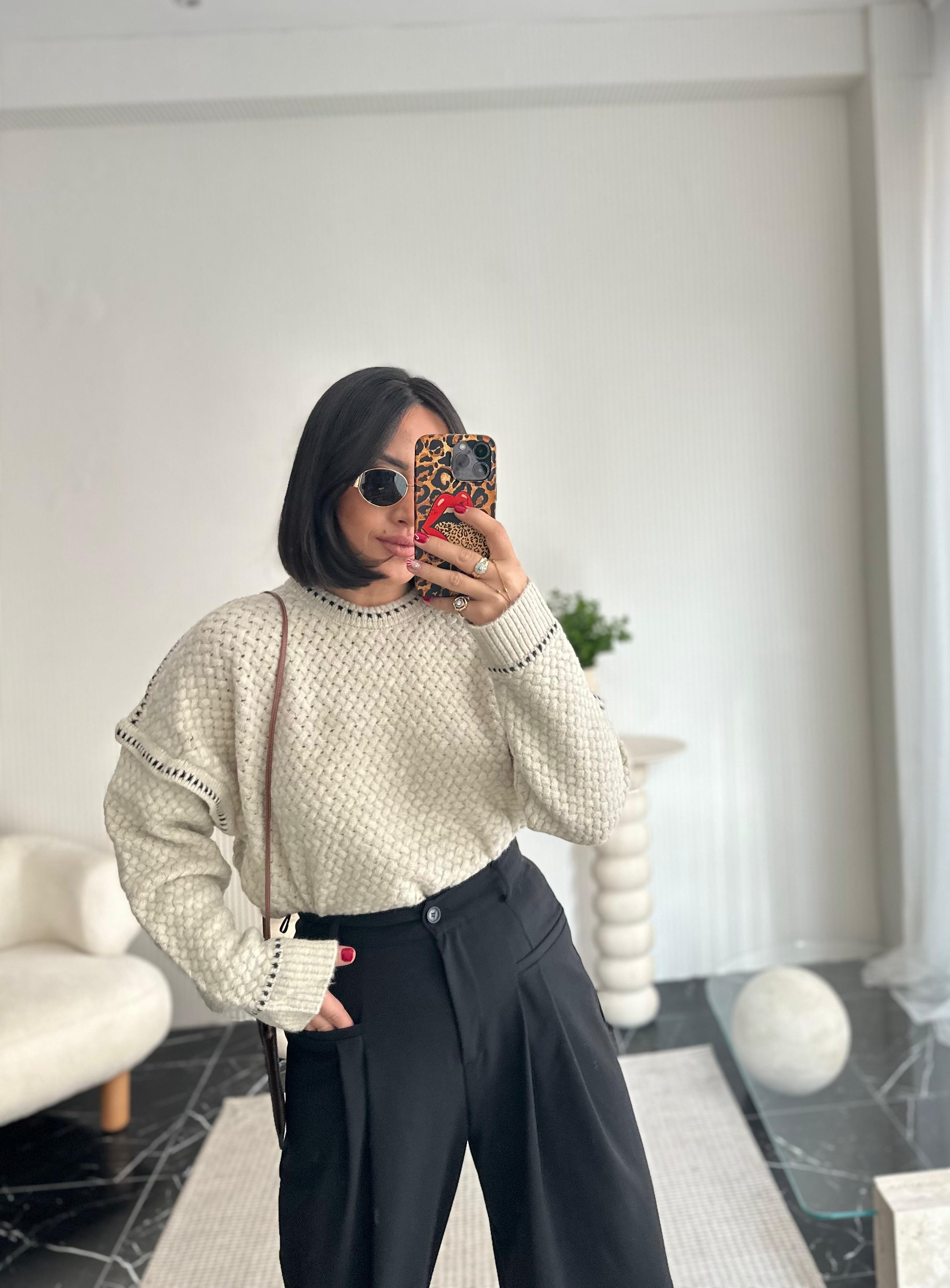 ZR Biye Detay Kazak (bej)
