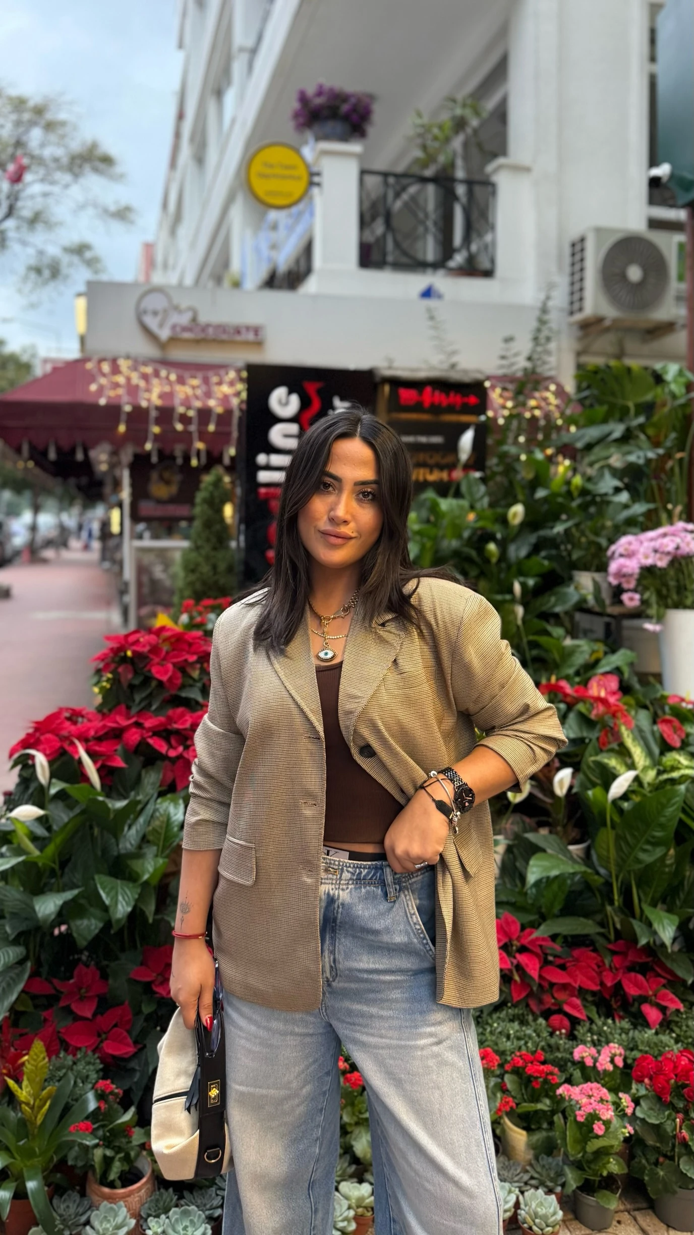 Vintage Ekose Blazer