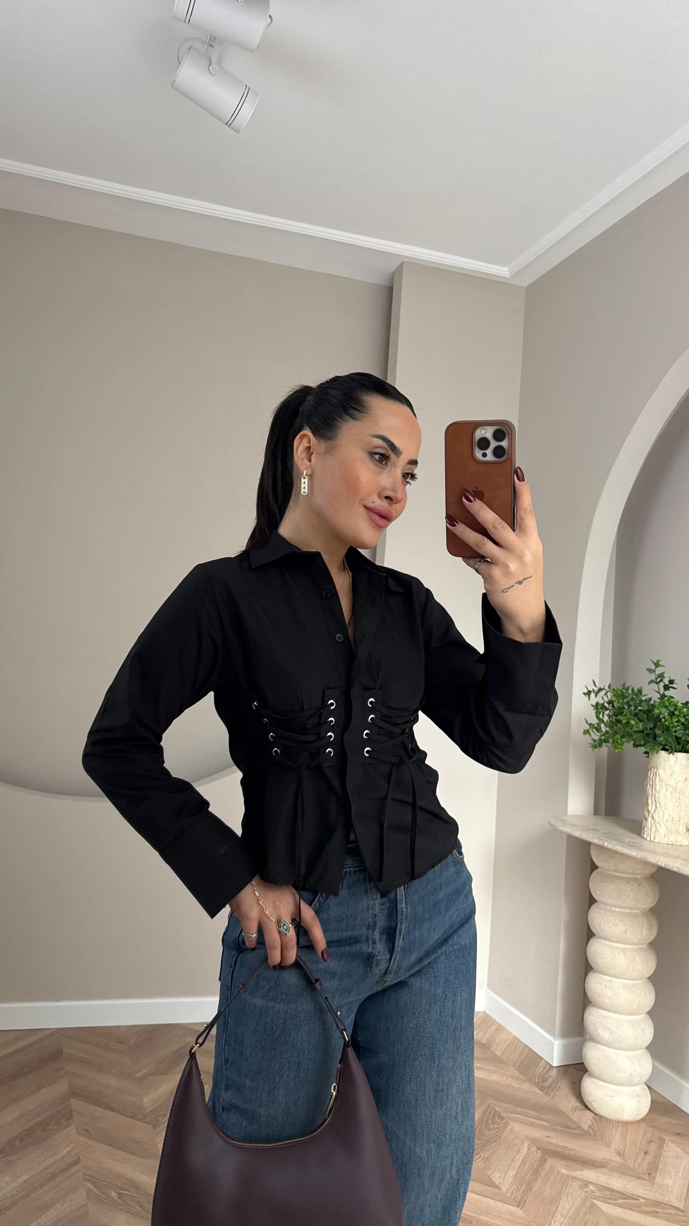 Kuş Gözlü Gömlek