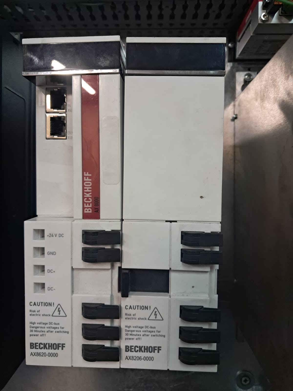 BECKHOFF AX8620 -0000-0200  SERVO  GÜÇ MODÜLÜ  (565Vdc-20A)