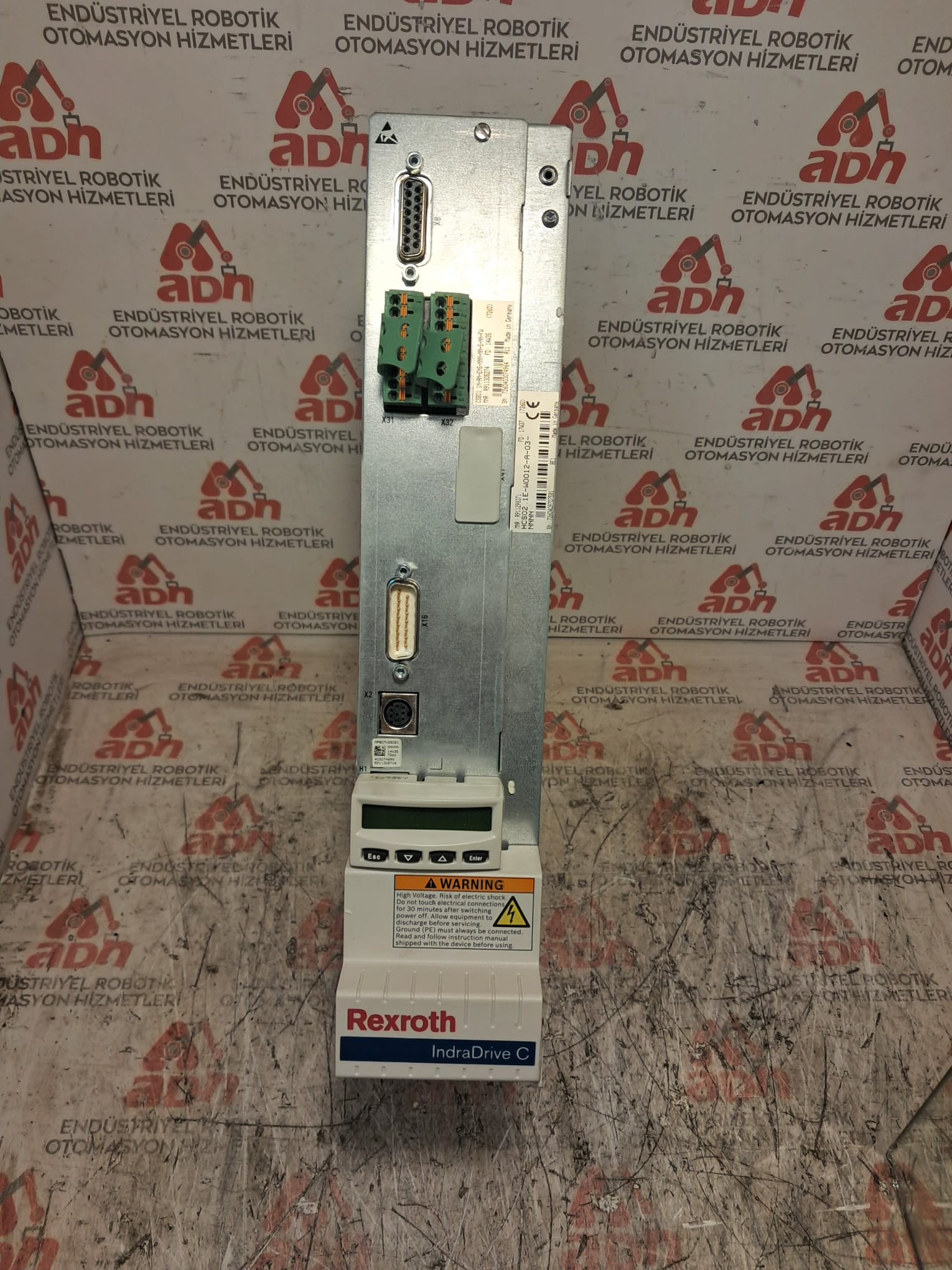REXROTH  HCS02.1E-W0012-A-03-NNNN  SERVO SÜRÜCÜ ( 4,5A-1600Hz)