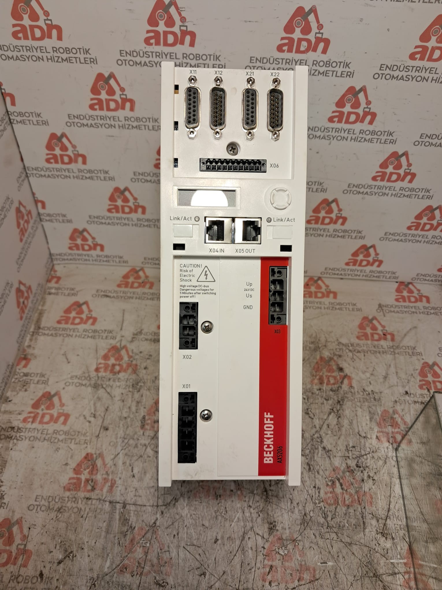 BECKHOFF AX5206-0000-0200  SERVO  SÜRÜCÜ (2*6A-599Hz)