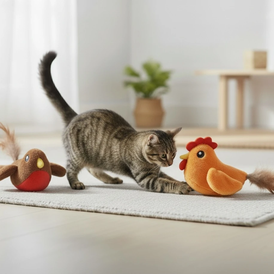 Pawleno Titreşimli Kuş Oyuncağı