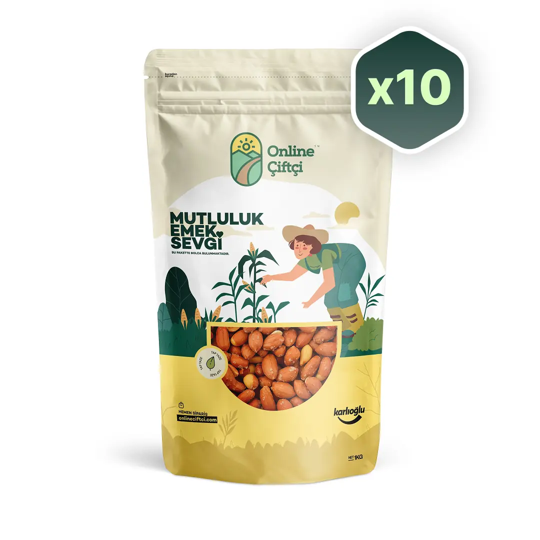 Tuzlu Yer Fıstığı 10x1Kg