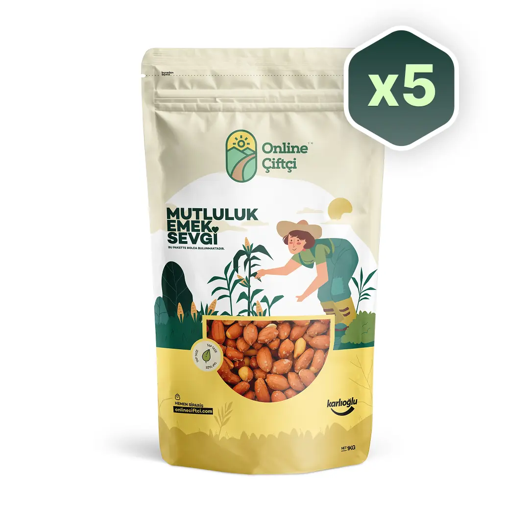 Tuzlu Yer Fıstığı 5x1Kg
