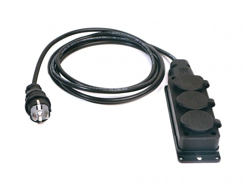 Seyyar Uzatma Kablosu 3'lü Priz  BKT-0118-2103