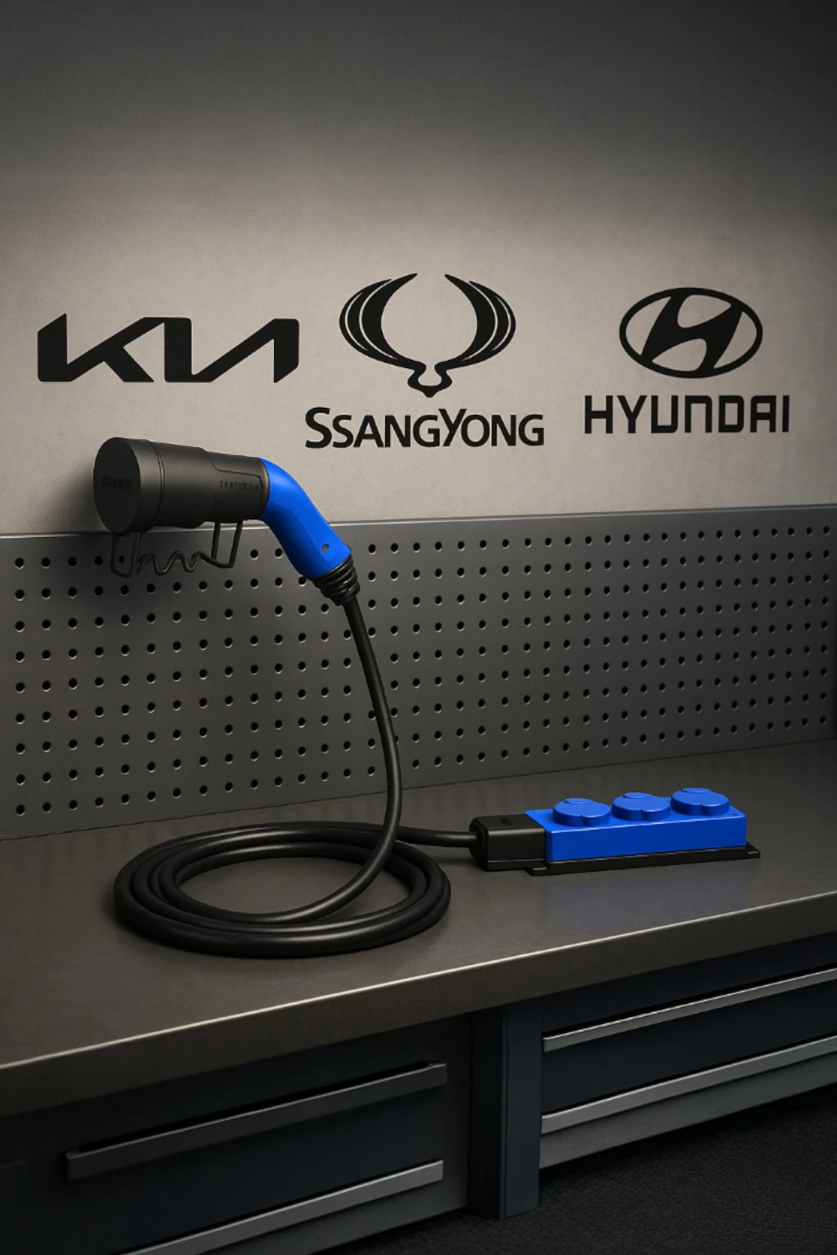 Elektrikli Araçlardan Güç Alın: V2L 3'lü Uzatma Priz Adaptör Hyundai-Kia-Sangyong