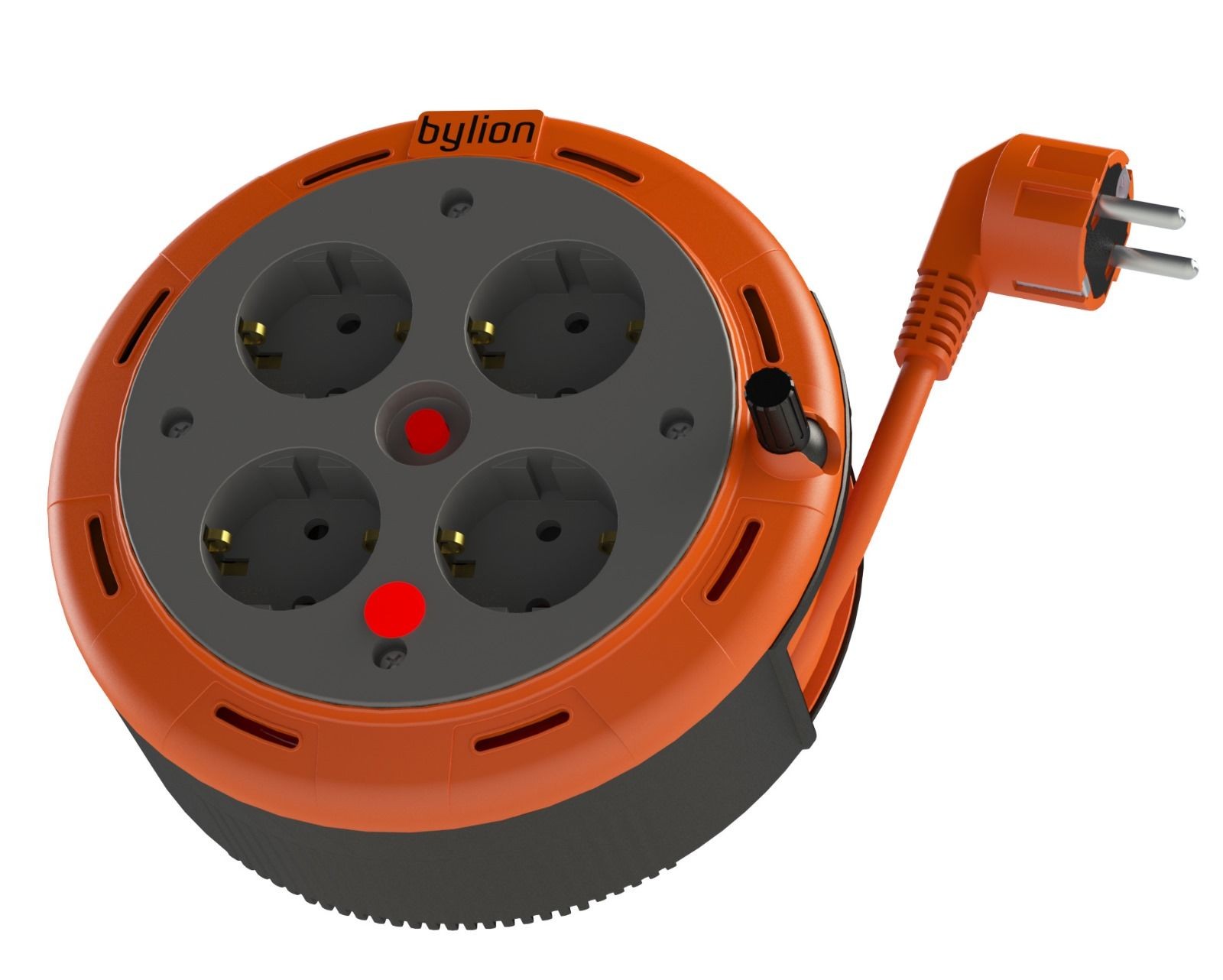 Bylion  Ev Tipi  Makaralı Seyyar Uzatma Kablosu 5 m 3x1.0mm