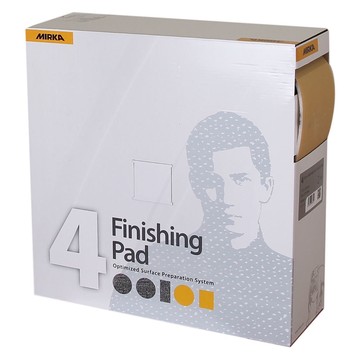 Mirka OSP-4, SON İŞLEM PEDİ 115x125mm, 200adet/RULO
