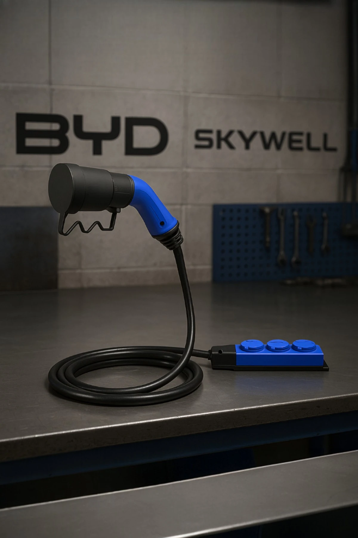 Elektrikli Araçlardan Güç Alın: V2L 3'lü Uzatma Priz Adaptör Byd-Skywell