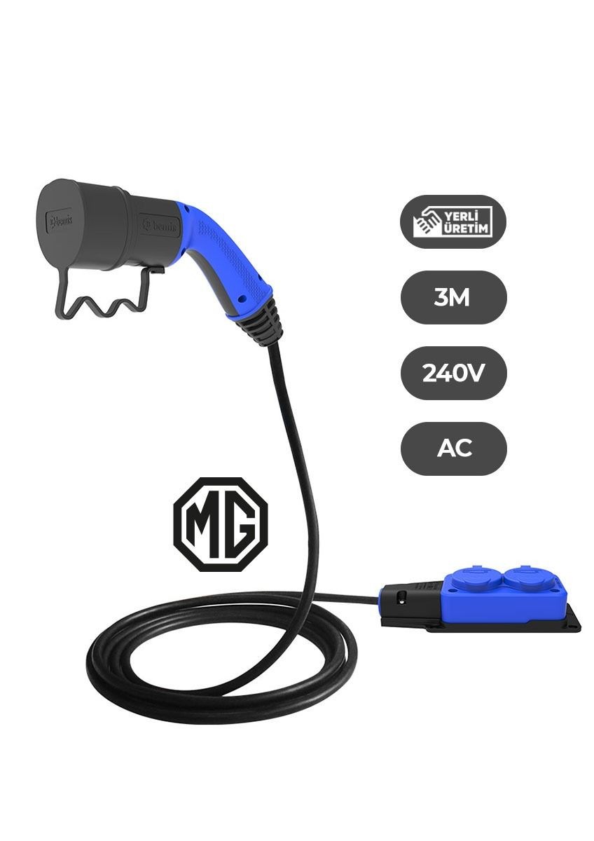 Mg Elektrikli Araçlardan Güç Alın: V2L 2'li Uzatma Priz Adaptör