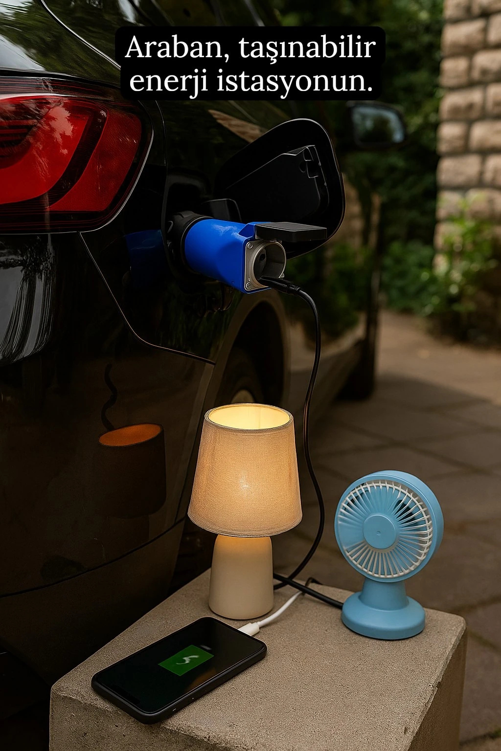 Elektrikli Araçlardan Güç Alın: V2L Tek Çıkışlı Adaptör Byd-Skywell