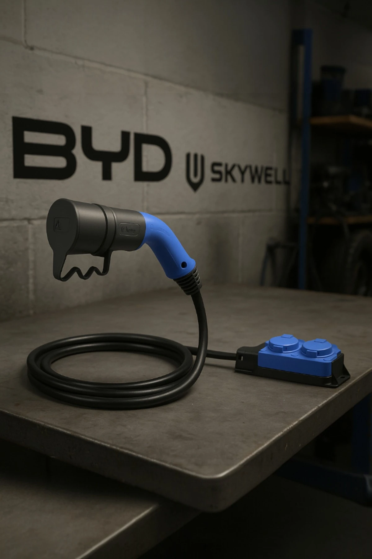 Elektrikli Araçlardan Güç Alın: V2L 2'li Uzatma Priz Adaptör Byd-Skywell