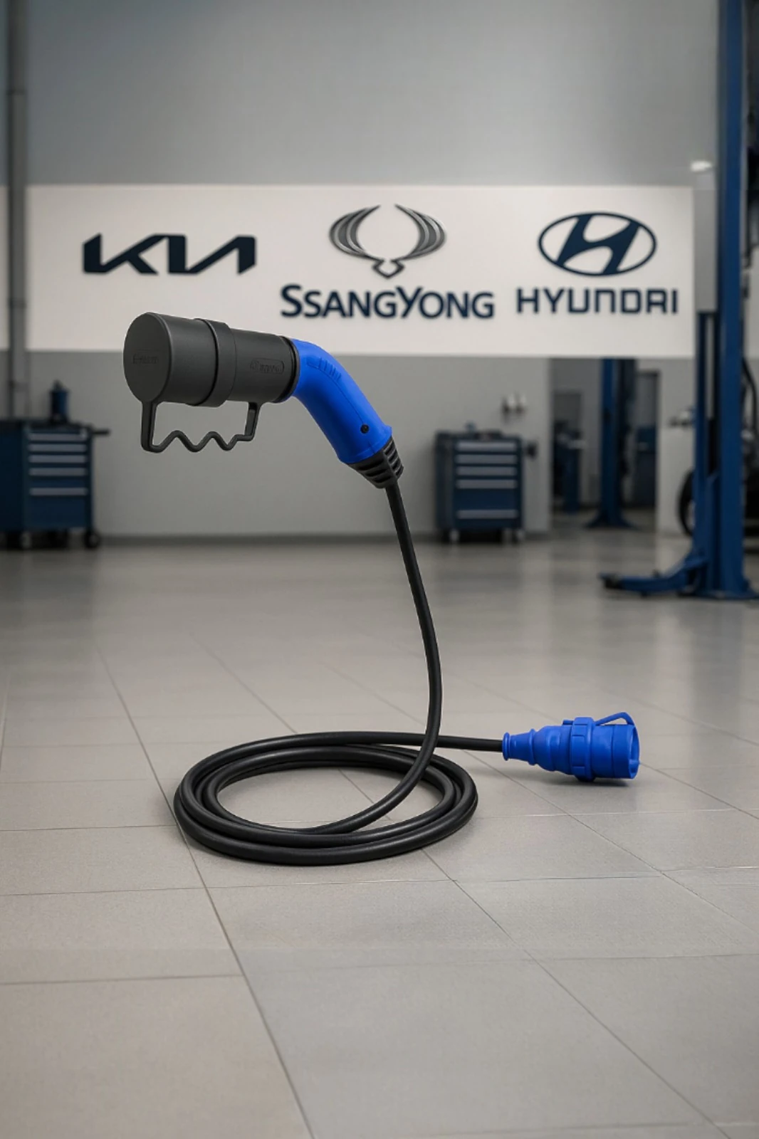 Elektrikli Araçlardan Güç Alın: V2L Tekli Uzatma Priz Adaptör Hyundai,Kia,Sangyong