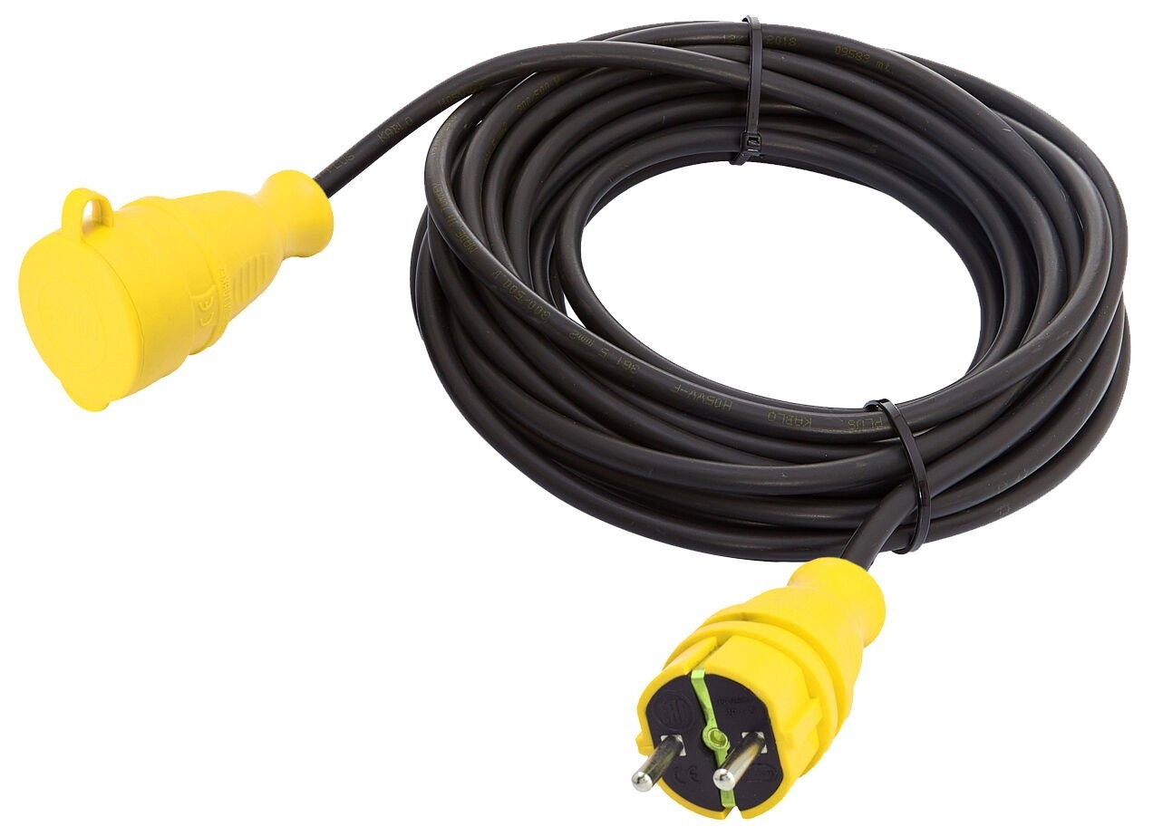 Stanley IP44 Erkek ve Dişi Fiş Kaplinli 5 Metre Uzatma Kablo