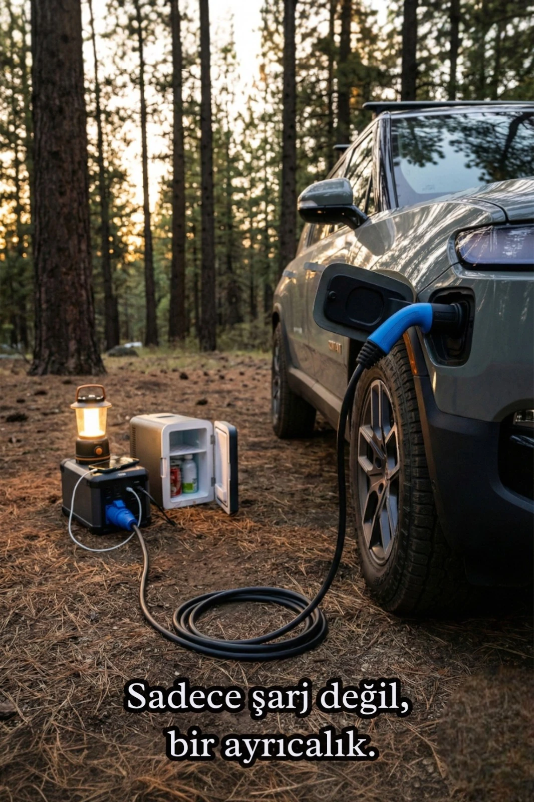 Elektrikli Araçlardan Güç Alın: V2L Tekli Uzatma Priz Adaptör Hyundai,Kia,Sangyong