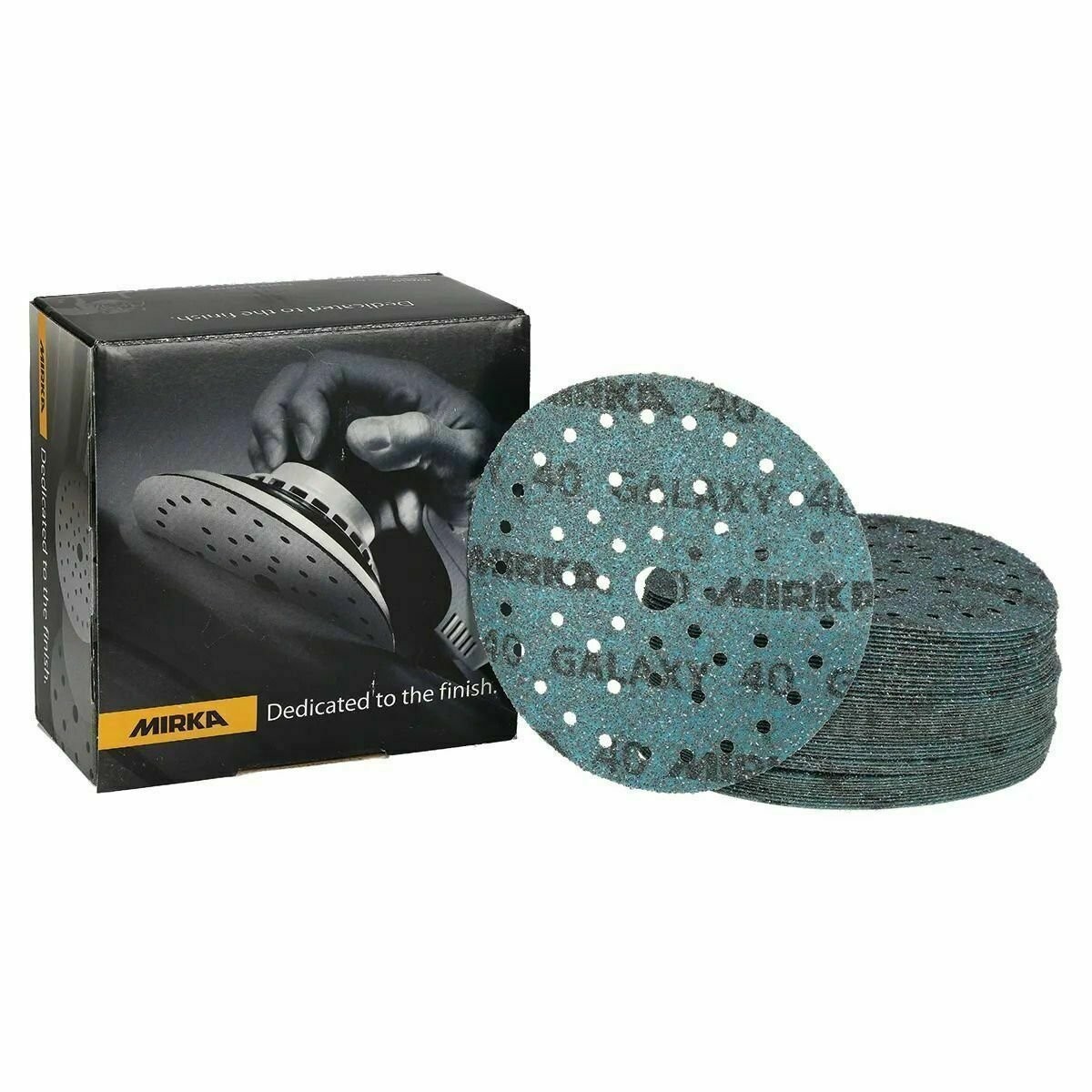 Galaxy 150mm Grip Multifit Hızlı Tozsuz P320 Zımpara 50'li Paket