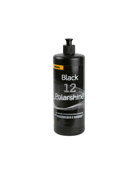 Polarshine® 12 Siyah Polisaj Ürünü – Hologramsız, Derin Parlaklık - 1 Lt