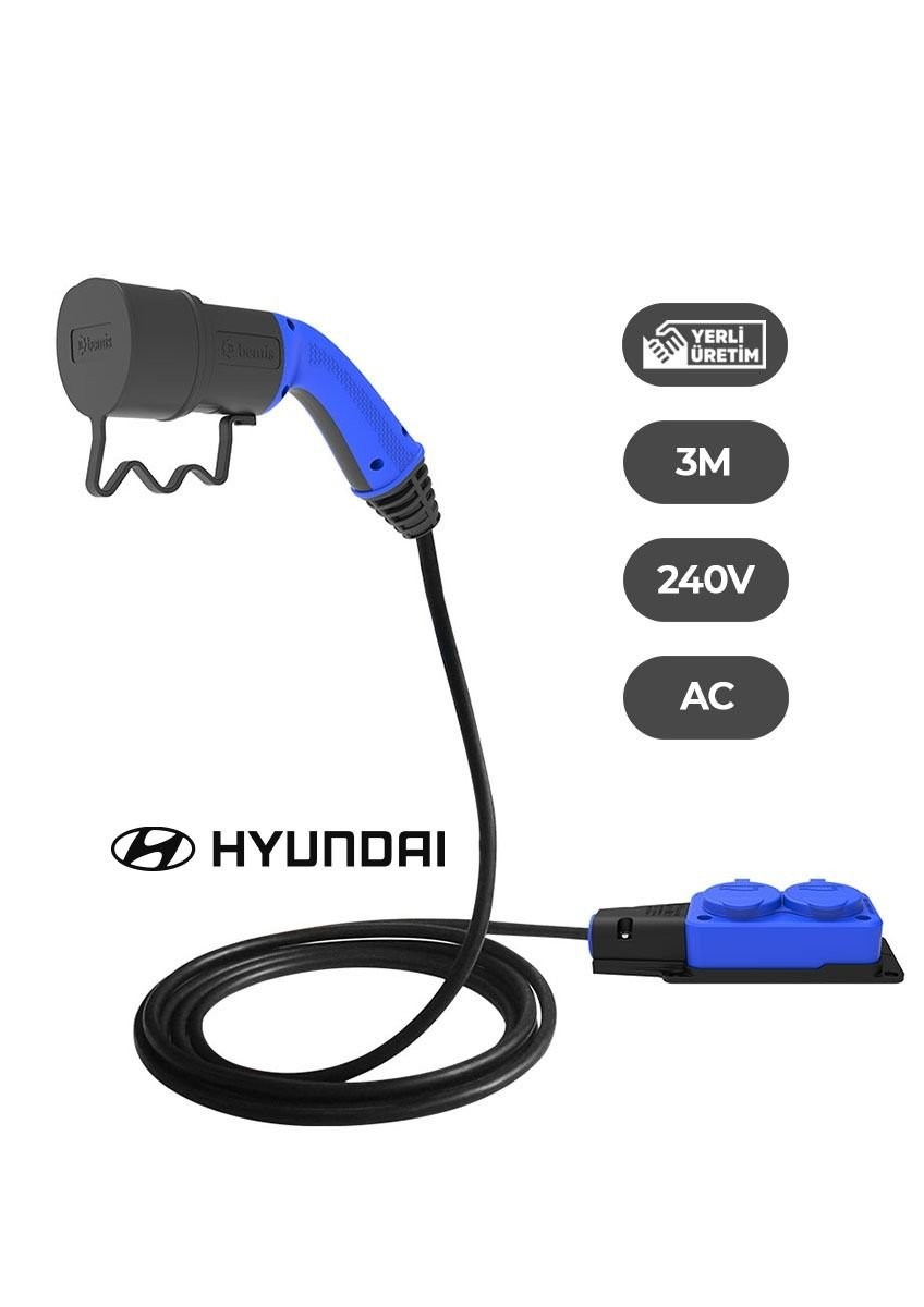 Hyundai Elektrikli Araçlardan Güç Alın: V2L 2'li Uzatma Priz Adaptör