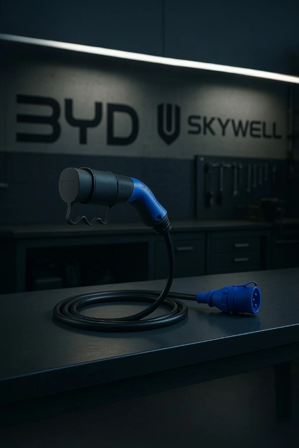 Elektrikli Araçlardan Güç Alın: V2L Tekli Uzatma Priz Adaptör Byd-Skywell