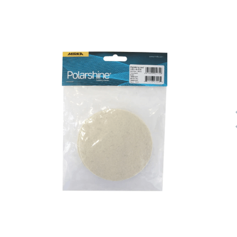 Polisaj Pedi Keçe Ø 125 mm Beyaz - 2 Paket
