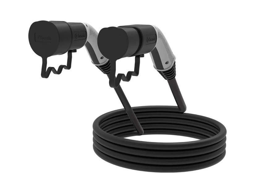 Elektrikli Araç Şarj Kablosu Priz + Fiş Seti - 8m Trifaze 20A Kablolu Şarj Seti
