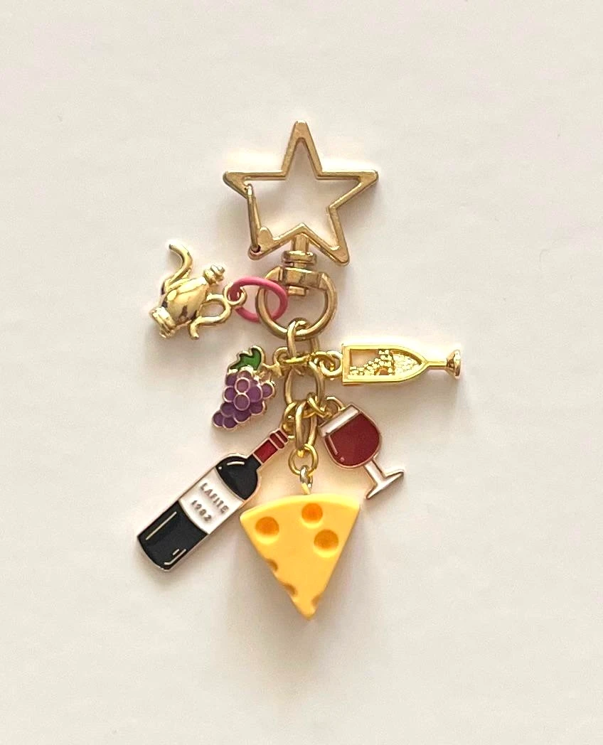 Wine Mood Charm Anahtarlık - 1