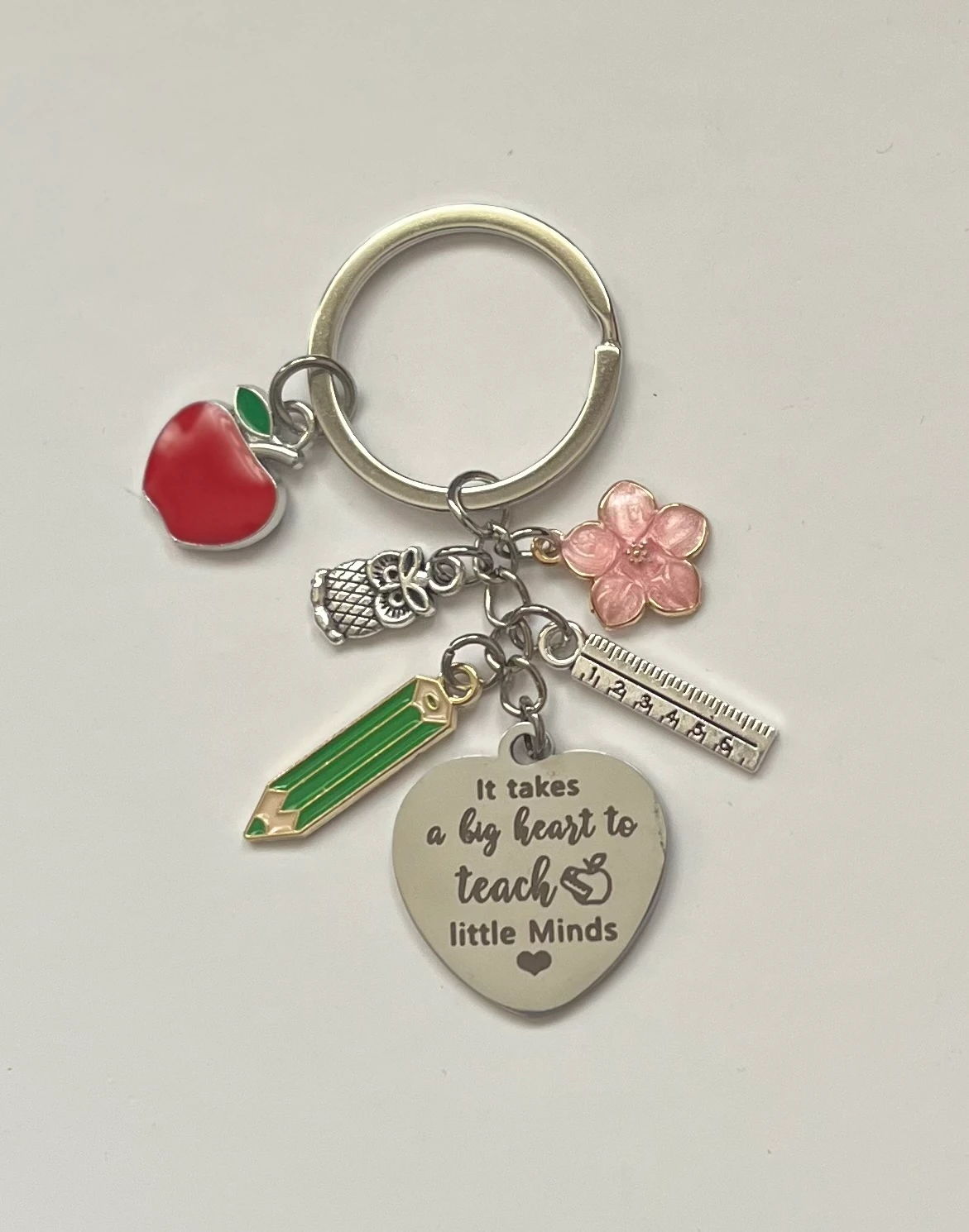 Öğretmenler Günü Charm Anahtarlık - 9