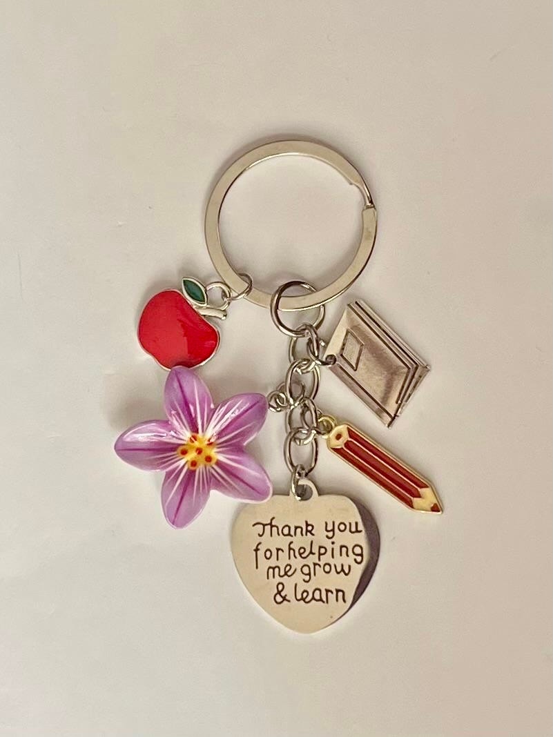 Öğretmenler Günü Charm Anahtarlık - 1