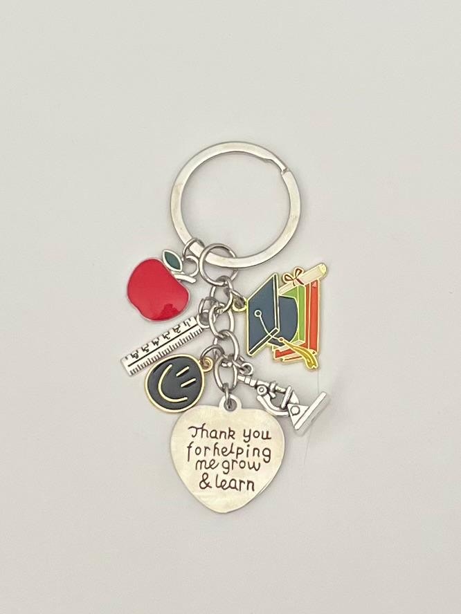 Öğretmenler Günü Charm Anahtarlık - 8