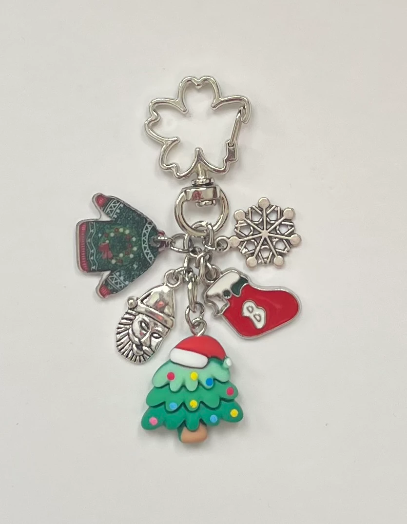 Lilac Tasarım Charm Anahtarlık - Yeni Yıl 12