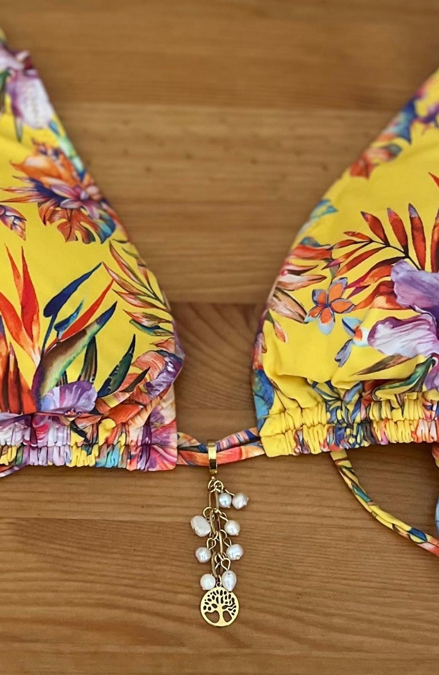 Bikini Charm - Barok İnci & Yaşam Ağacı