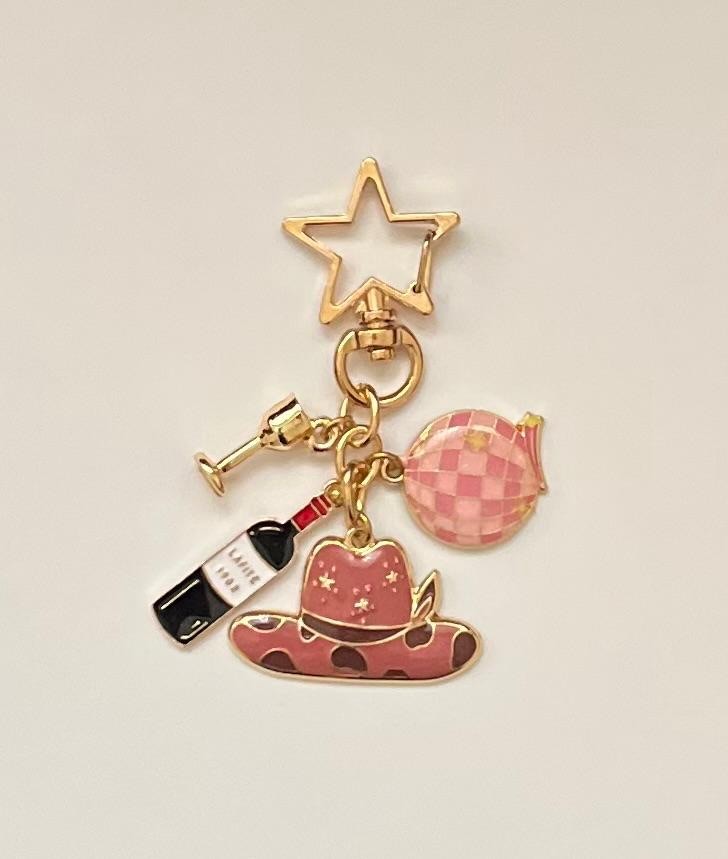 Lilac Tasarım Charm Anahtarlık - Cowboy 
