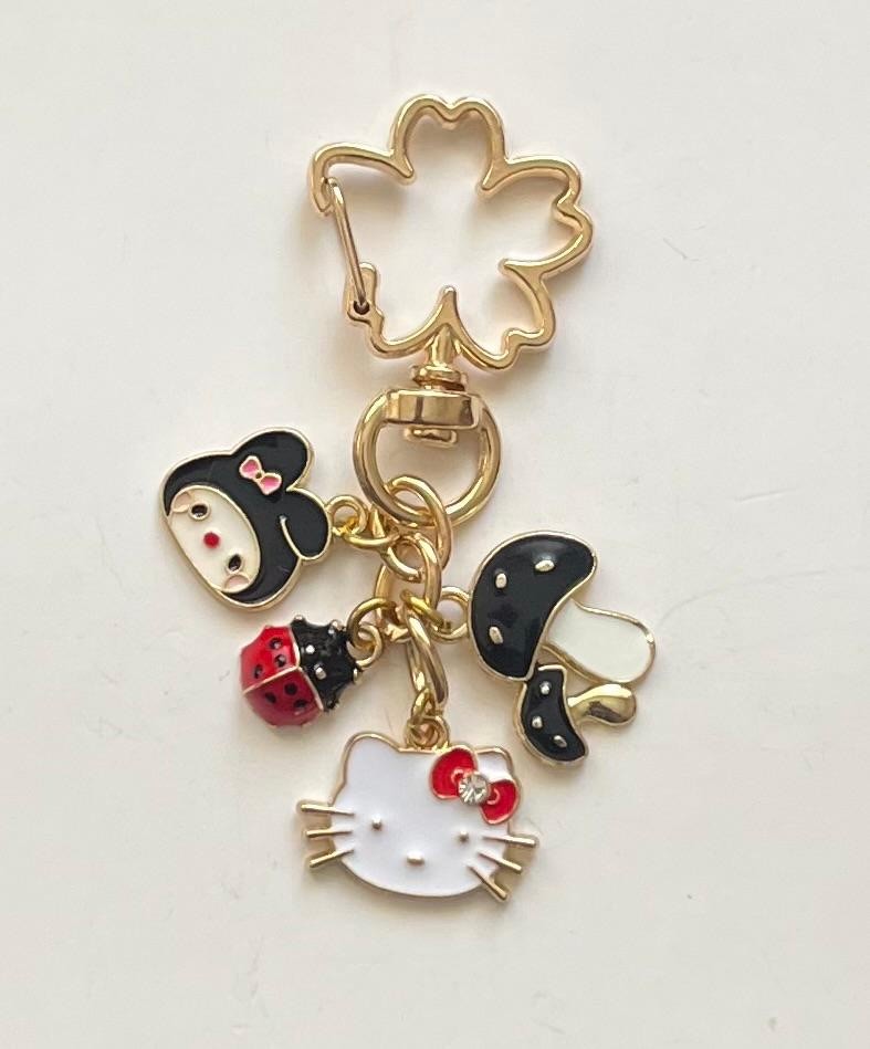 Lilac Tasarım Charm Anahtarlık - Hello Kitty
