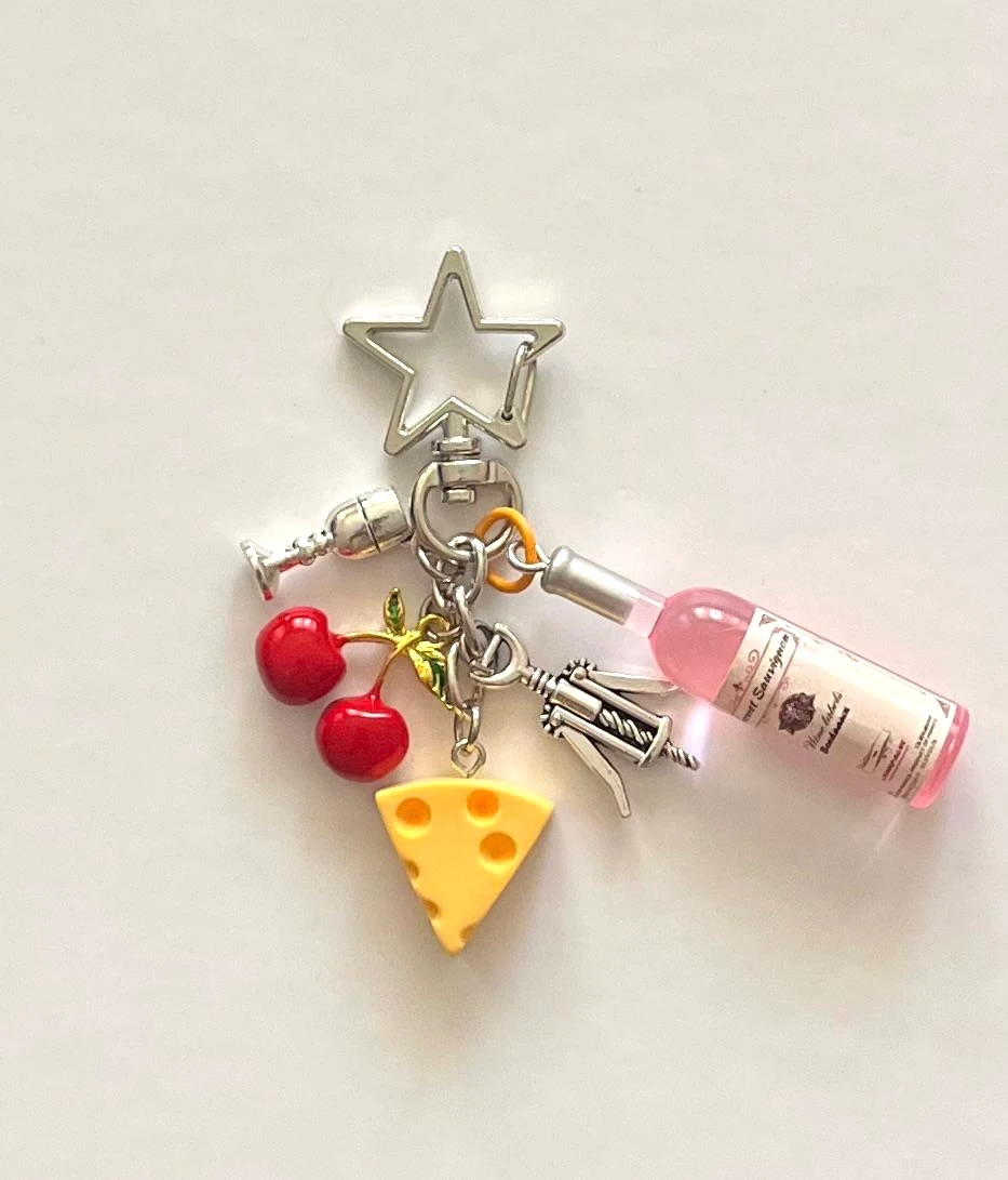 Wine Mood Charm Anahtarlık - 2