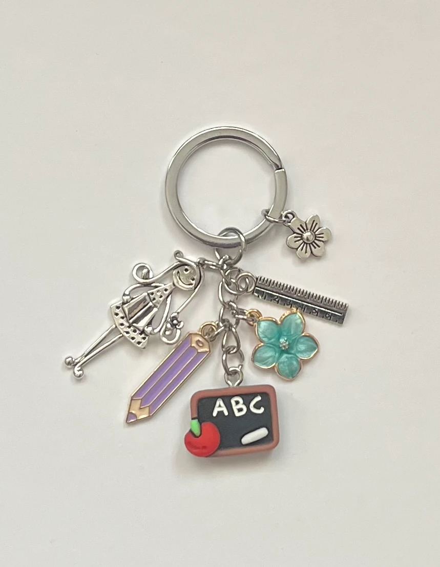 Öğretmenler Günü Charm Anahtarlık - 10