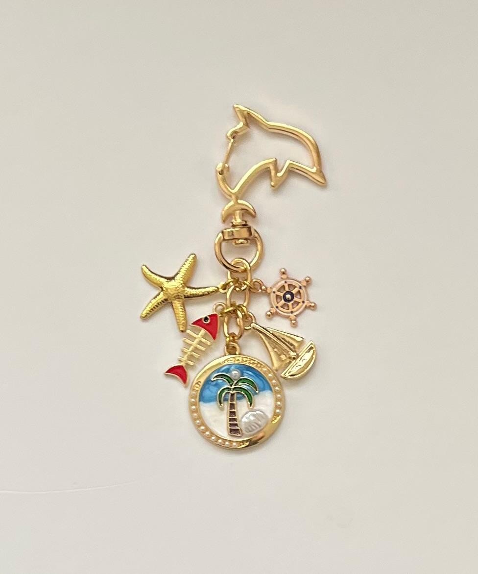 Lilac Tasarım Charm Anahtarlık - Summer⭐️
