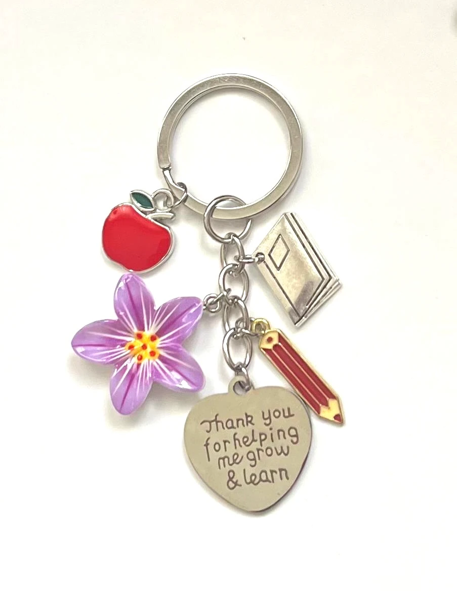 Öğretmenler Günü Charm Anahtarlık - 1