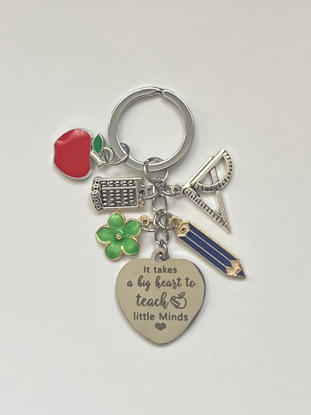 Öğretmenler Günü Charm Anahtarlık - 14