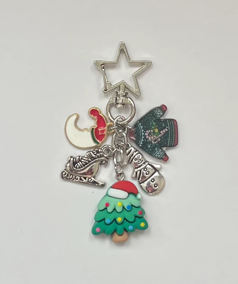 Lilac Tasarım Charm Anahtarlık - Yeni Yıl 9