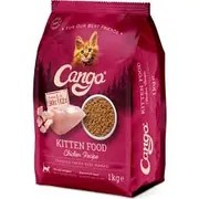 CANGO TAVUKLU YAVRU KEDİ MAMASI 1 KG 16ADET KOLİ