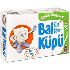 BAL KÜPÜ KÜP ŞEKER 1KG 20 ADET KOLİ