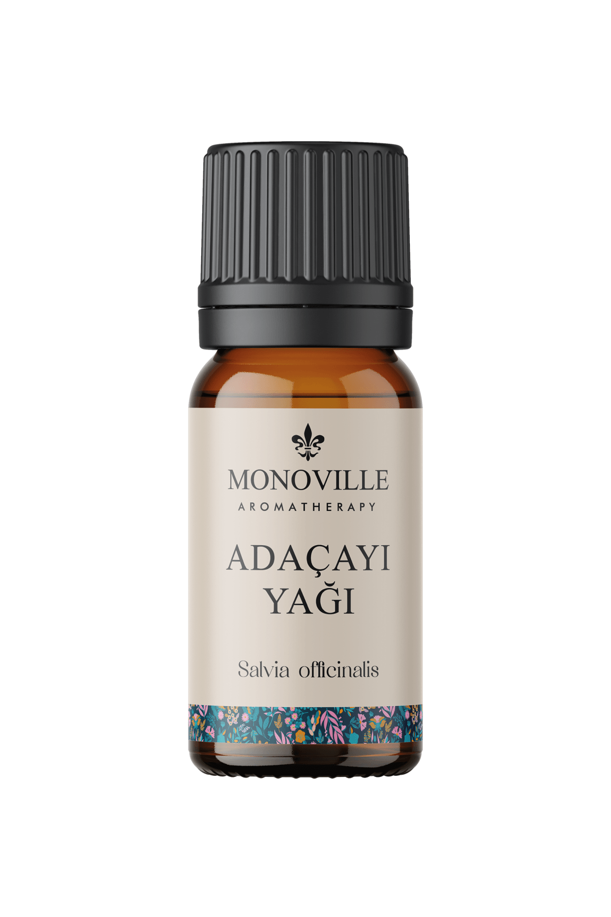 Monoville Adaçayı ( Acı Elma ) Uçucu Yağı 10 ml %100 Saf ve Doğal ( Sage Essential Oil )