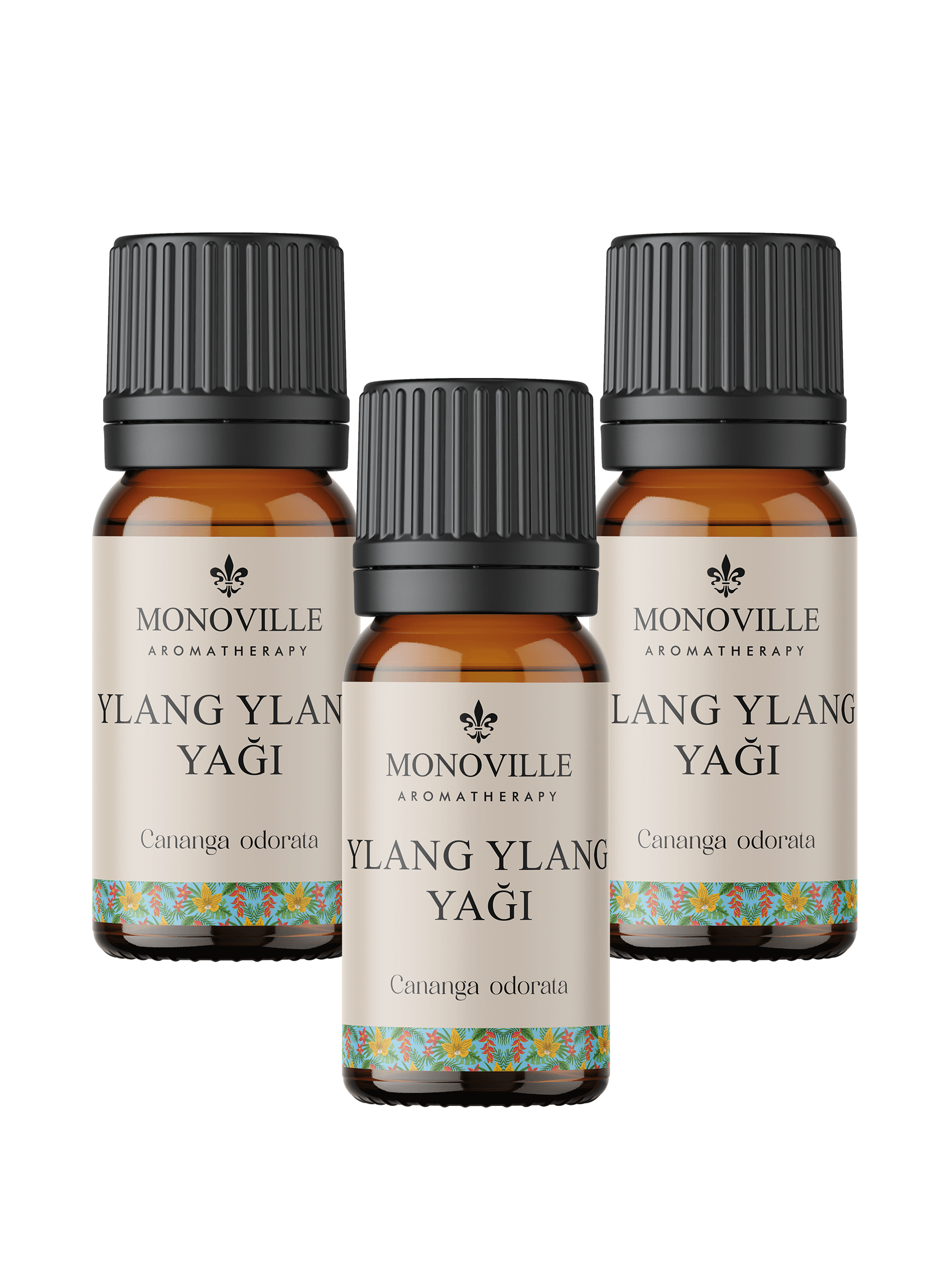 Ylang Ylang Uçucu Yağı 3'lü Set %100 Saf ve Doğal ( Ylang Ylang Essential Oil ) 3x10 ml