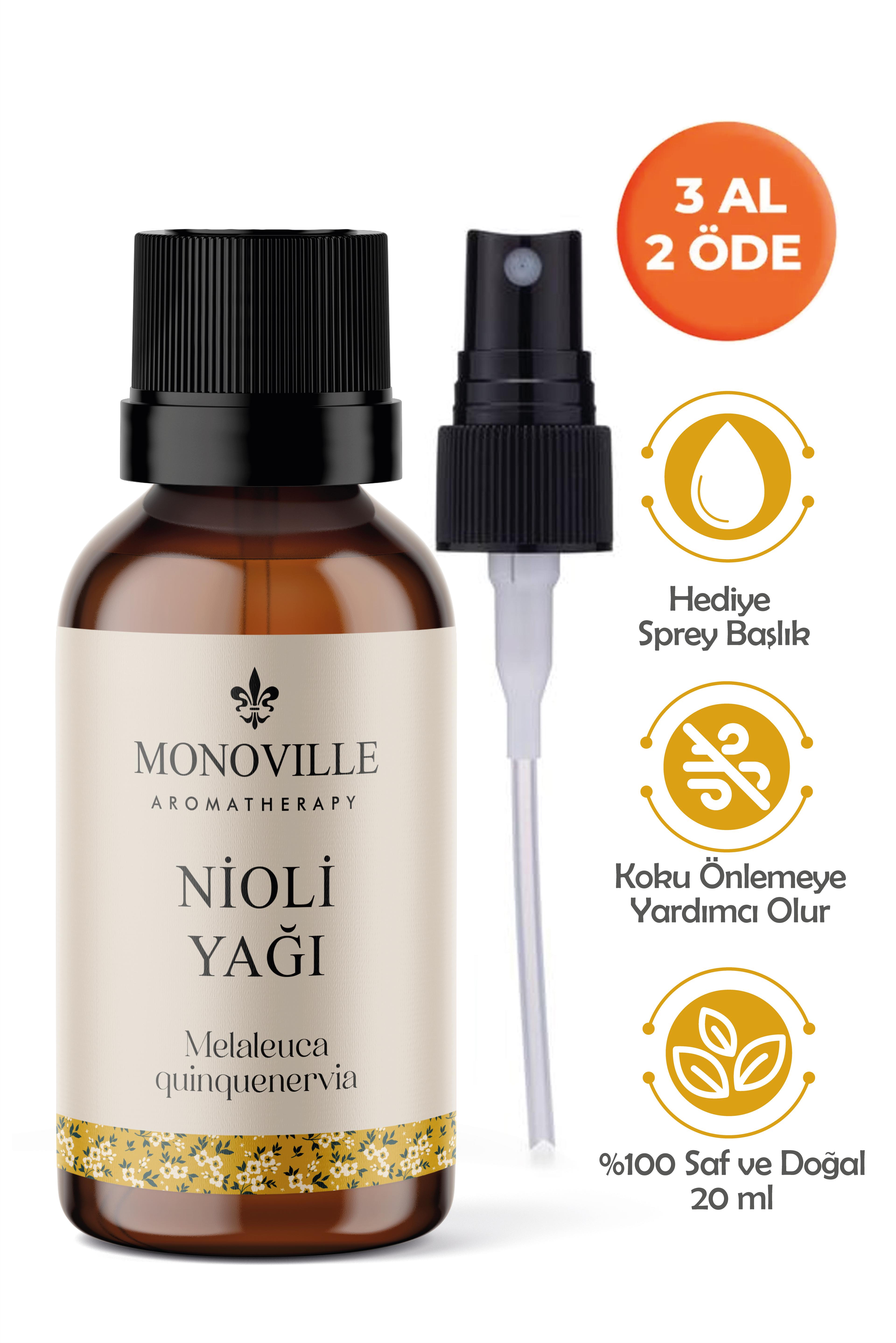 Nioli Uçucu Yağı 20 ml %100 Saf Ve Doğal ( Niaouli Essential Oil )