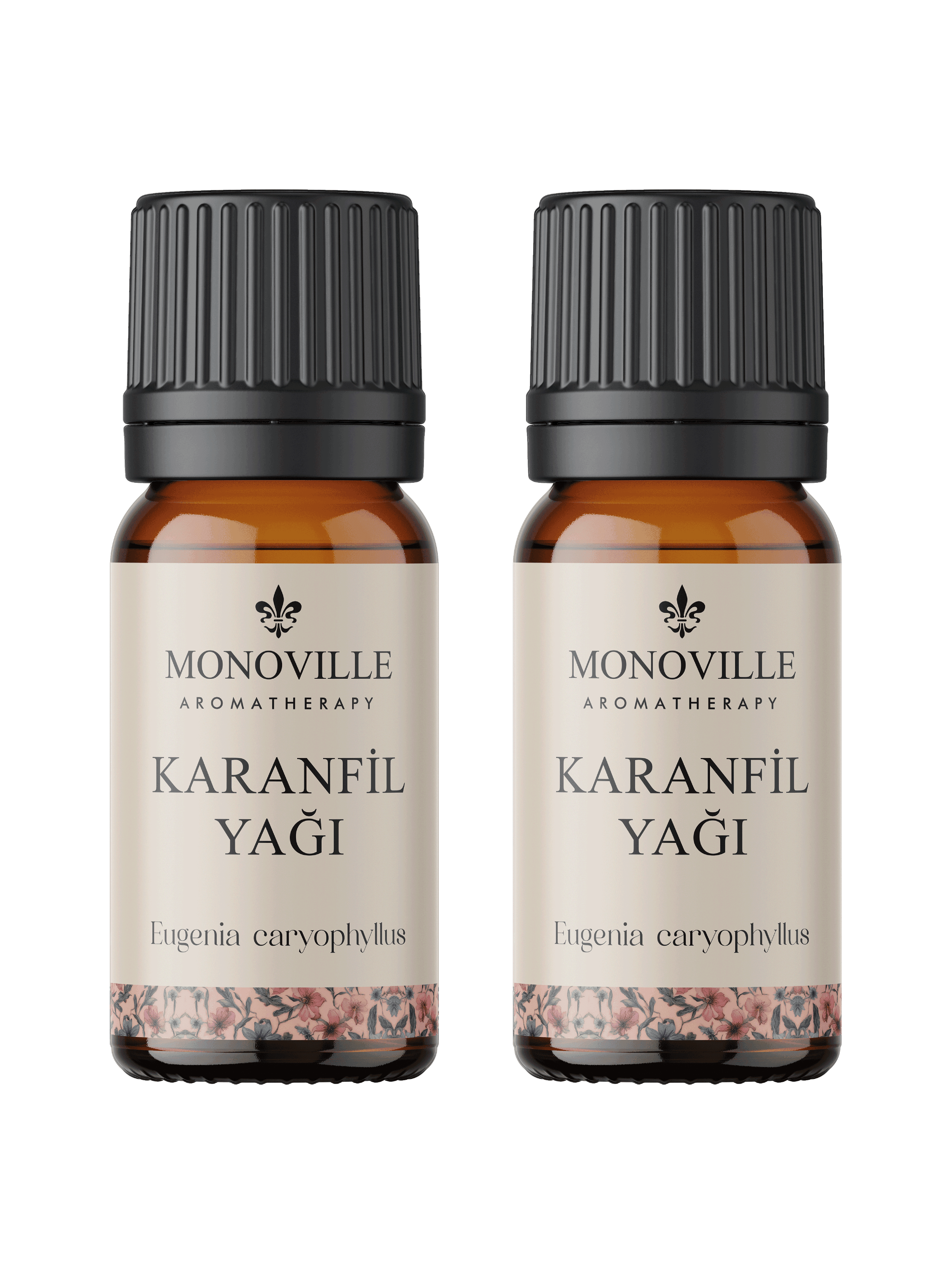 Monoville Karanfil Uçucu Yağı 2'li Set %100 Saf ve Doğal ( Clove Bud Oil ) 2x10 ml