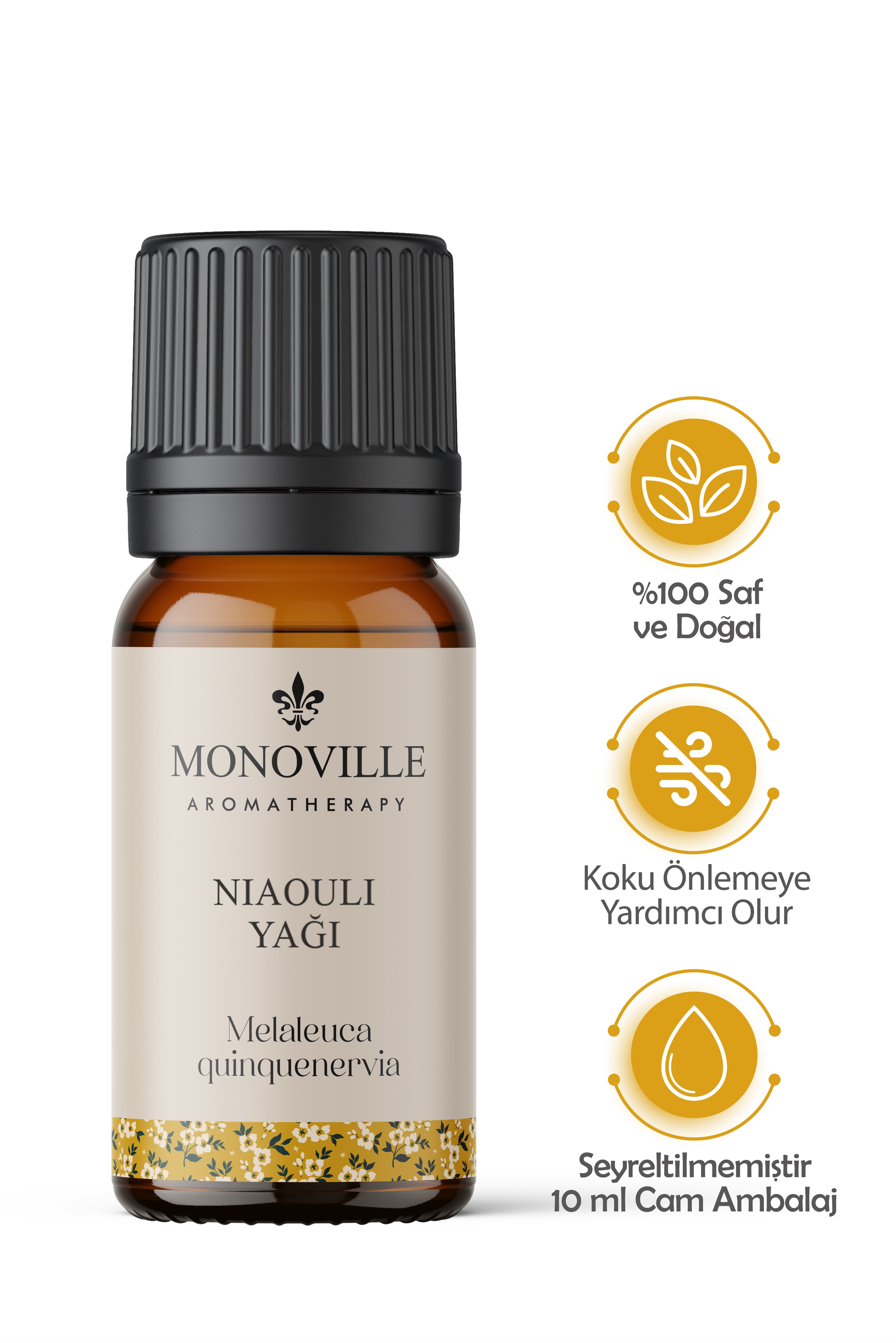 Nioli Uçucu Yağı 10 ml %100 Saf ve Doğal (Niaouli Essential Oil)
