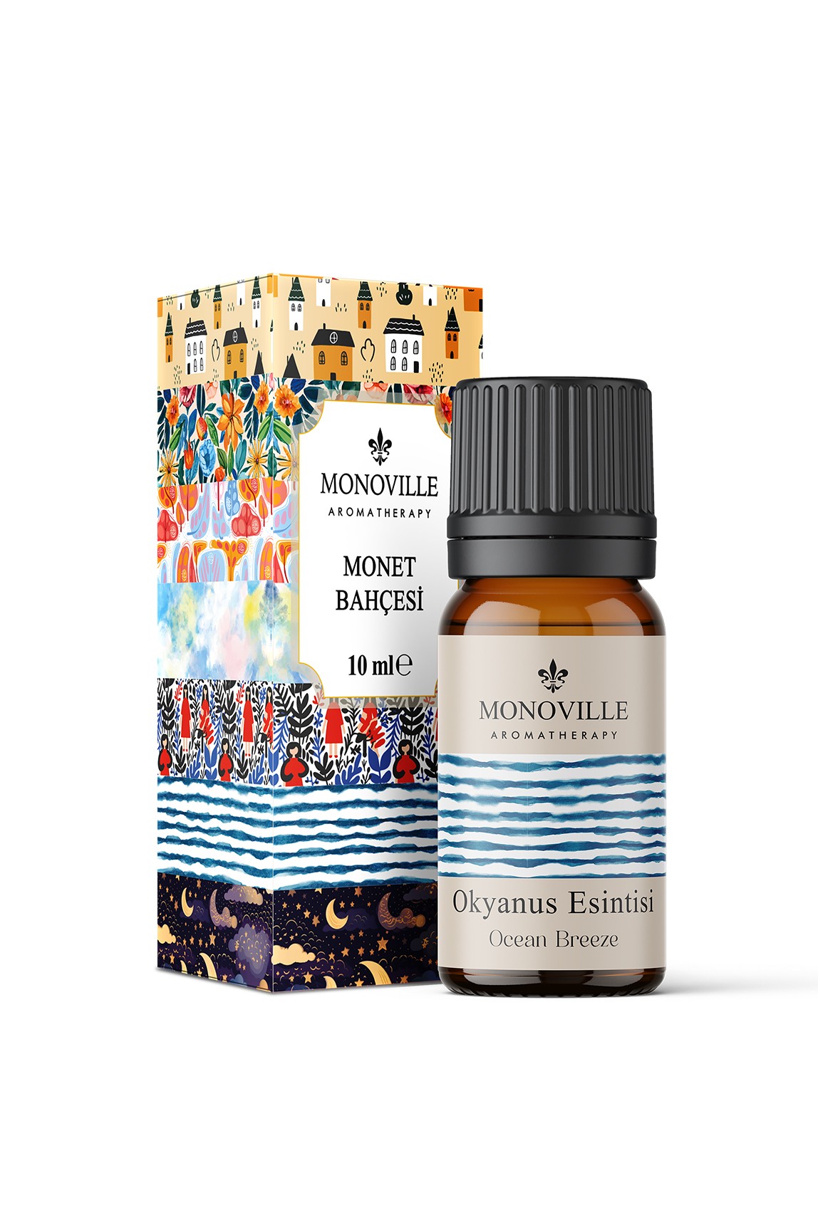 Monoville Okyanus Esintisi Uçucu Yağ Karışımı 10 ml %100 Doğal (Ocean Breeze Essantial Oil Blend)