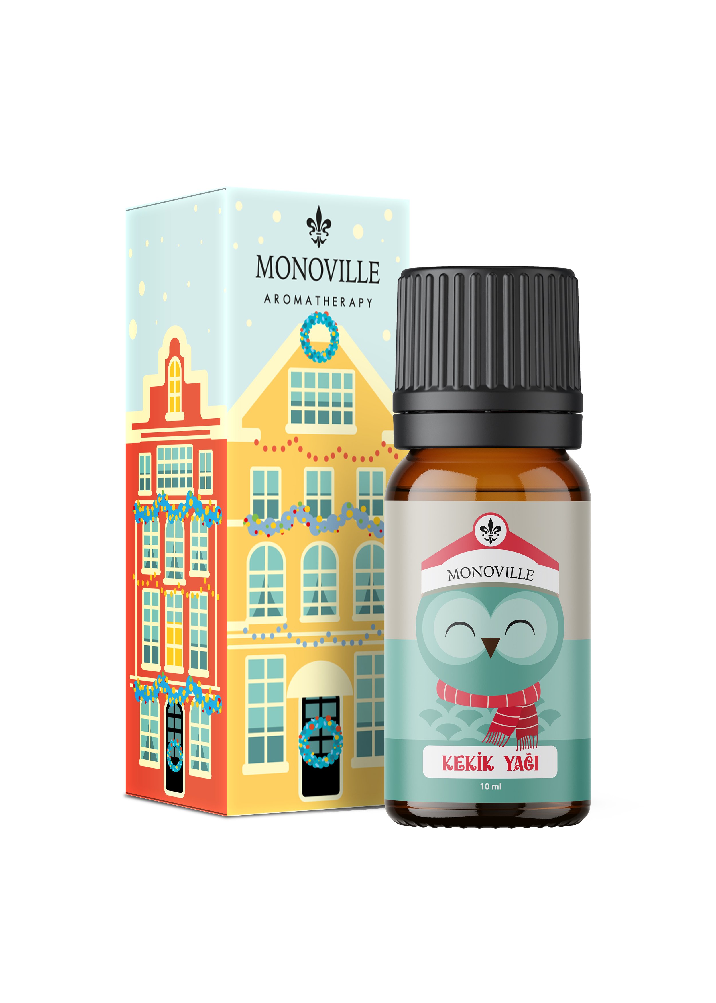 Monoville Kekik Uçucu Yağı 10 ml % 100 Saf ve Doğal Yeni Yıl Hediye ( Oregano Essential Oil )